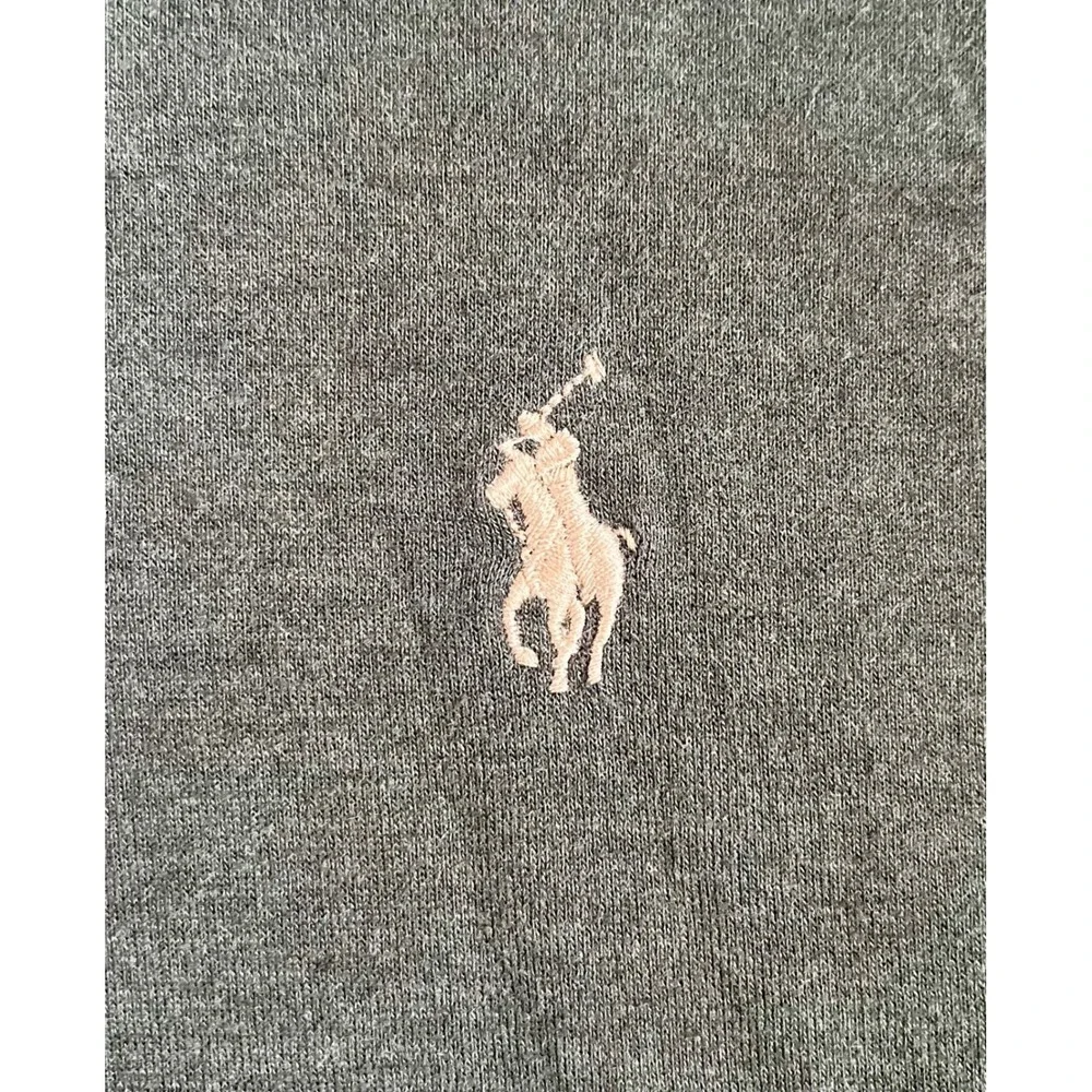 Polo Ralph Lauren Mens XLT Olive Green Quarter Zip Pullover Sweater Big & Tall